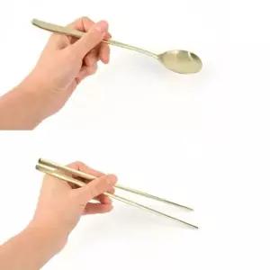 티타늄 주방용 한식 수저 젓가락 식기 업소용