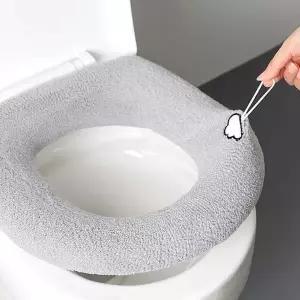 [콩심팥심]엉덩이가 따뜻한 변기시트 겨울 변기커버 변기 좌 커버 겨울 시트