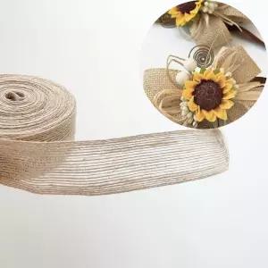 마 황마 리본 끈 38mm 포장 공예 수공예 꽃 마끈 마리본 선물 수예 리본끈