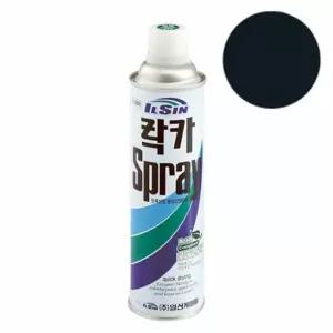 일신 락카 스프레이 흑색 420ml 일신케미칼 일신 일신락카스프레 페인트