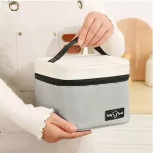 [골드스마일]여행용 보온 보냉 직장인 학생 피크닉 도시락 가방