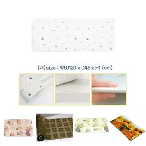 양면 쿠션 발매트-대(약120x45cm) 마린 생활방수/카페/사각/싱크/부억/매트/주방/가정용/발판/깔판/부엌