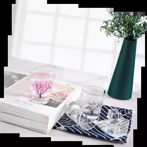 벚꽃소주잔 예쁜 세련된 디자인 감성주방 홈파티 테이블웨어 파티용품 특별한선물