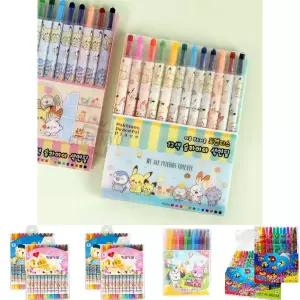 포켓몬 12색 슬라이더 색연필/어린이/그리기/문구/완구/아동/화방/미술/색칠/채점/공부/생일/조카/아이들