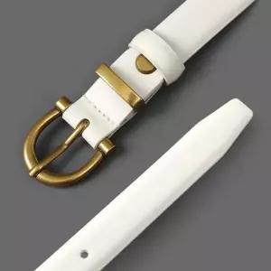 아임레더 여성 소가죽 벨트 S-1 원피스 얇은벨트 생활용품 가정용품 생필품