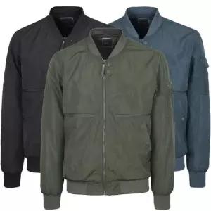 남자 간절기 베이직 약기모 블루종 항공 점퍼 IE-JUA-WK9