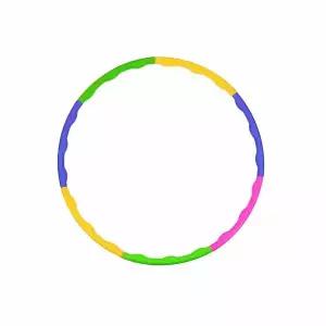 bns 조립식 컬러 훌라후프 소형 55cm 학교/체육/허리/운동/아동용
