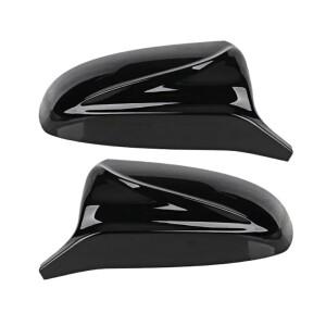 2007-2014 BMW 호환 X5 X6 하이브리드 E70 E71 E72 후방 미러 캡 커버 카본 패턴 51167180725