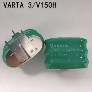 VARTA 3/V150H 3핀 3.6V 140mAh 충전식 배터리