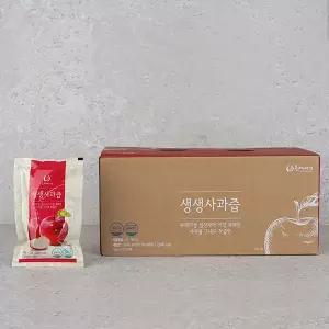 두레생협 생생 사과즙 (120mlX30팩) 무첨가 100% 의성 사과 착즙 쥬스 주스