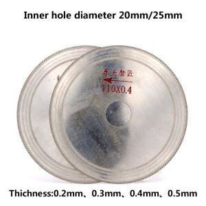 1pcs 초박형 다이아몬드 원형 톱 블레이드 34568 인치 커팅 아버  컷 옥 마노 유리 보석 스톤 슬릿