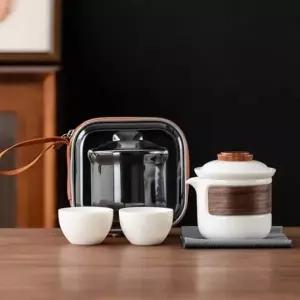 휴대용 도자기 찻잔 티 다기 차 우림용품