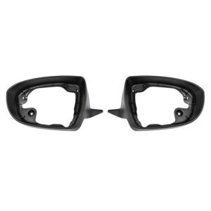 2개 후방 거울 유리 프레임 렌즈 커버 쉘 리버스 캡 자동차 액세서리 ABS 기아 호환 K5 옵티마 2011-2015용