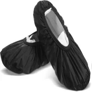 라렐 볼링화 커버 남성용 재사용 가능한 검은색 신발 논슬립 이지온 여성용 스포츠 용품 볼링 장비 바닥