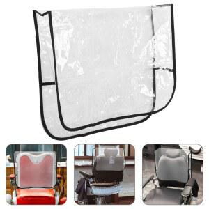 의자 커버 보호대 투명 PVC 사각형 미용 마사지 의자 커버 높은 투명도 내구성 있는 의자