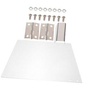 PAMINGONO 상업용 팝콘 기계 도어 패널 교체 투명 PVC 배플 11 4 X 8 5 인치 쉽게 설치 메이커 액세서리