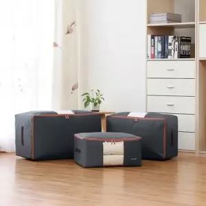 이불정리함  지퍼백 이불수납 압축팩 옷 패딩