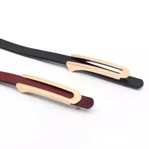 [콩심팥심]소가죽 여성 벨트 얇은 레더 캐주얼벨트 레더허리띠 원피스벨트