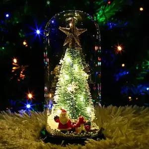 유리돔 FXQ592Q8 트리 무드등 오너먼트 눈송이