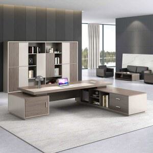 임원 책상 사장님 길이 2 4mx1 2m 길이140cmx폭60cm 그레이 CEO