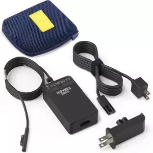 Surface Pro 노트북 충전기 Microsoft 9용 65W 전원 공급 어댑터 [업데이트] /8 /X /7+ /7 /6 /5 /4 /3