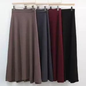 [강물처럼]빅사이즈치마 V148L601 스판좋은A라인롱스커트 NO (44888978)