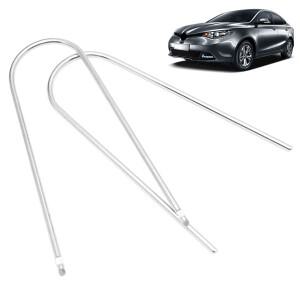 2Pcs 자동차 스테레오 라디오 제거 키 CD 체인저 분해 도구는 Alfa Fiat 도구에 대한 시트로엥 푸조에 적합