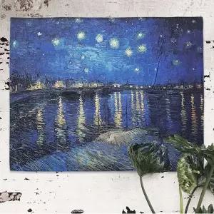 밤캔버스포스터 NTT284G7 트렌디한 명화컬렉션포스터 M