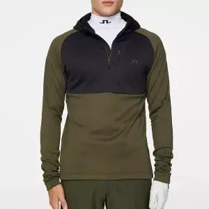 제이린드버그 아담 쿼터 집업 후드GMJS10935-M354 남성 후드 545024