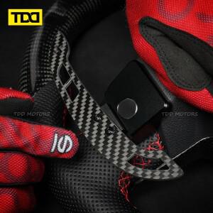 폭스바겐 골프 8 MK8 CC GTI R 자동차 수정 인테리어용 TDD 탄소 섬유 스티어링 휠 마그네틱 패들 시프터