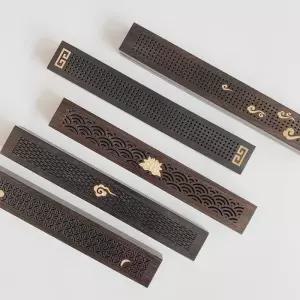 [룽스]인센스챔버 흑단목 박스 우드 인센스스틱홀더