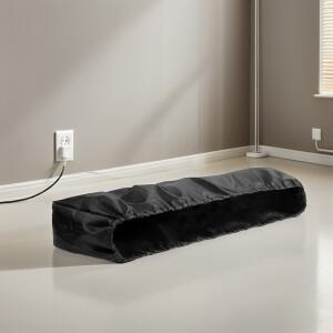 방수 히터 커버 야외 파티오 정원용 중량급 옥스포드 원단 비 눈 자외선 바람 보호 접이식