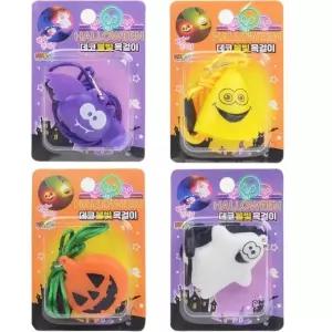 할로윈 불빛 데코 목걸이1P 악세사리 장식 유령 호박 (WFKHDC4)