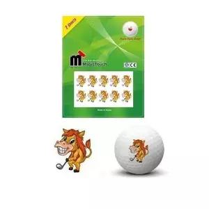 특수디자인 골프스티커볼마커 말띠디자인 매직터치 골프볼마커 (WFKHJO4)