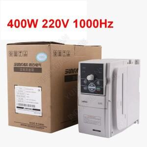 SUNFAR VVV/F SVC 공용 주파수 변환기 라우터 스핀들  송풍기 컨트롤러용 VFD KW 400W 220V 1PH 1000Hz