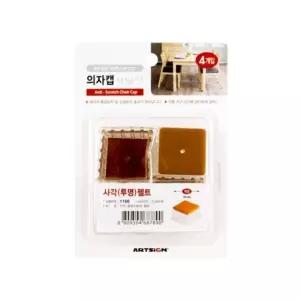 의자캡(사각/투명) 펠트 37x26 1166 (WFKIJ2R)