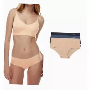 [Calvin Klein]UNDERWEAR CK 캘빈클라인 심리스 여성 삼각 팬티 3팩세트 MIX 698270