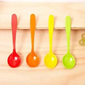 디저트 스푼 랜덤 디저트용 작은 숟가락 다과용 4P (WFKIP3I)