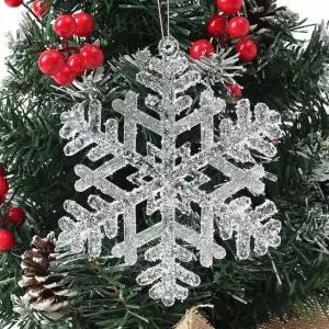 크리스마스 장식 눈꽃 오너먼트 입체 장식품 파티 티엣 드리핑 용품