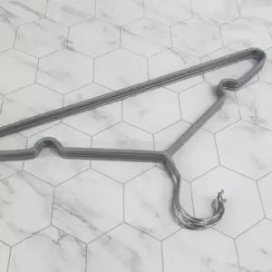 논슬립 옷걸이 5P 회색 드레스룸 상의 정리용 코팅 (WFKIQFI)