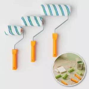 고품질 페인트 롤러 9인치 유성 수성 벽면 도구 브러쉬 작업용 (WFKKM7R)