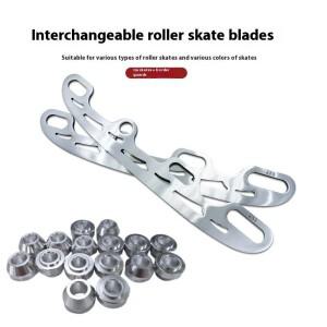 스케이트 신발 교체용 블레이드 아이스 스테인리스 스틸 세트 220/253/290MM