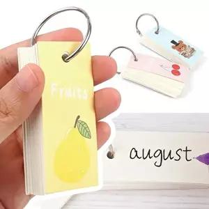 링 단어 노트 단어장 메모지 수첩 암기카드 단어노트 (KYR-WE6A12B)