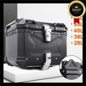 알루미늄 오토바이 박스 65L 80L 범용 리어 러기지 케이스 모토 탑 여행 가방
