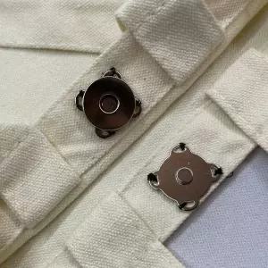 가방 옷수선 똑딱이 자석단추 실버 소형 5P