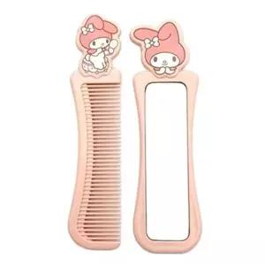 산리오 휴대용 빗거울세트(마이멜로디) (KYR-WEBFEA5)