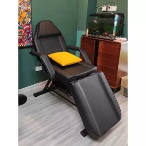 프리미엄 접이식 마사지 베드 왁싱 시술용 의자 경락 안마 블랙스탠다드 공식 표준 구성