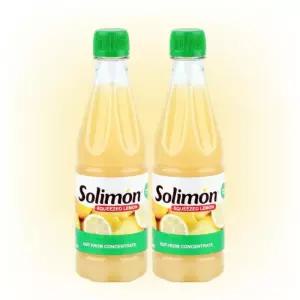 솔리몬 레몬즙 500ml x 2개 레몬원액 레몬수 (1L)