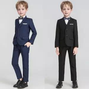 투버튼 심플 라인포인트 정장 턱시도 풀세트(자켓 양