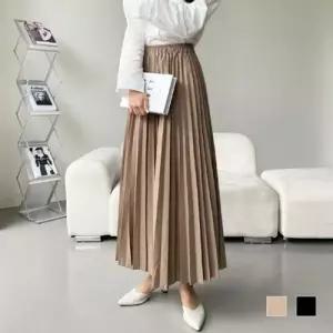 롱 밴딩스커트 허리밴딩치마 SD-230436 WFLRE7G